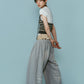 double-layer sweatpants(unisex)/gray