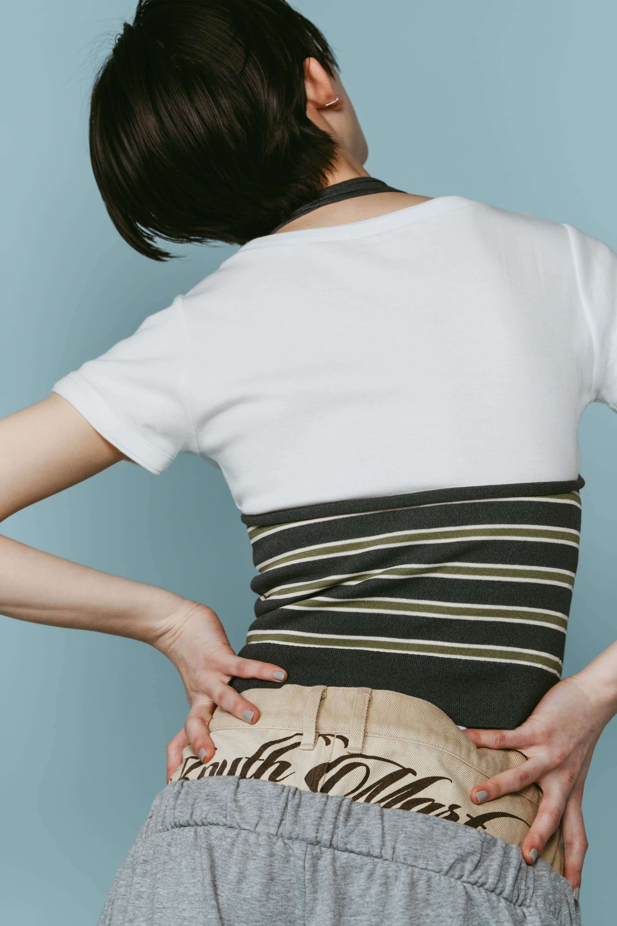 knit halter bustier/3color | KNUTH MARF