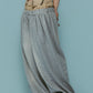 double-layer sweatpants(unisex)/gray