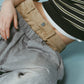 double-layer sweatpants(unisex)/gray