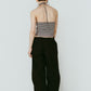 spaghetti pants/black