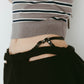 spaghetti pants/black