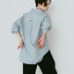 embroidered shirt(unisex)/stripe