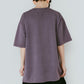 rhinestone graphic tee(unisex)/purple