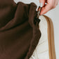 double-layer sweatpants(unisex)/brown