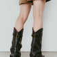 western belted boots/2color