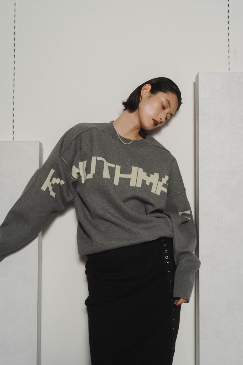 Knuth Marf logo knit(unisex)/3color - KNUTH MARF