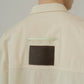 label over shirt(unisex)/yellow