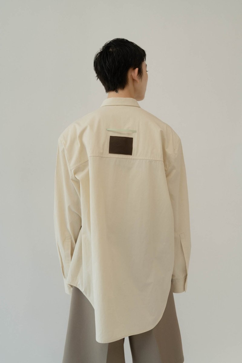 label over shirt(unisex)/3color - KNUTH MARF