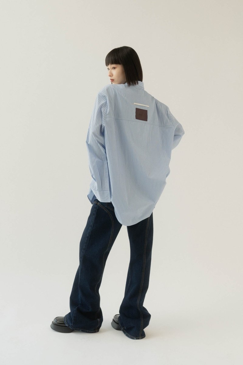 label over shirt(unisex)/3color - KNUTH MARF