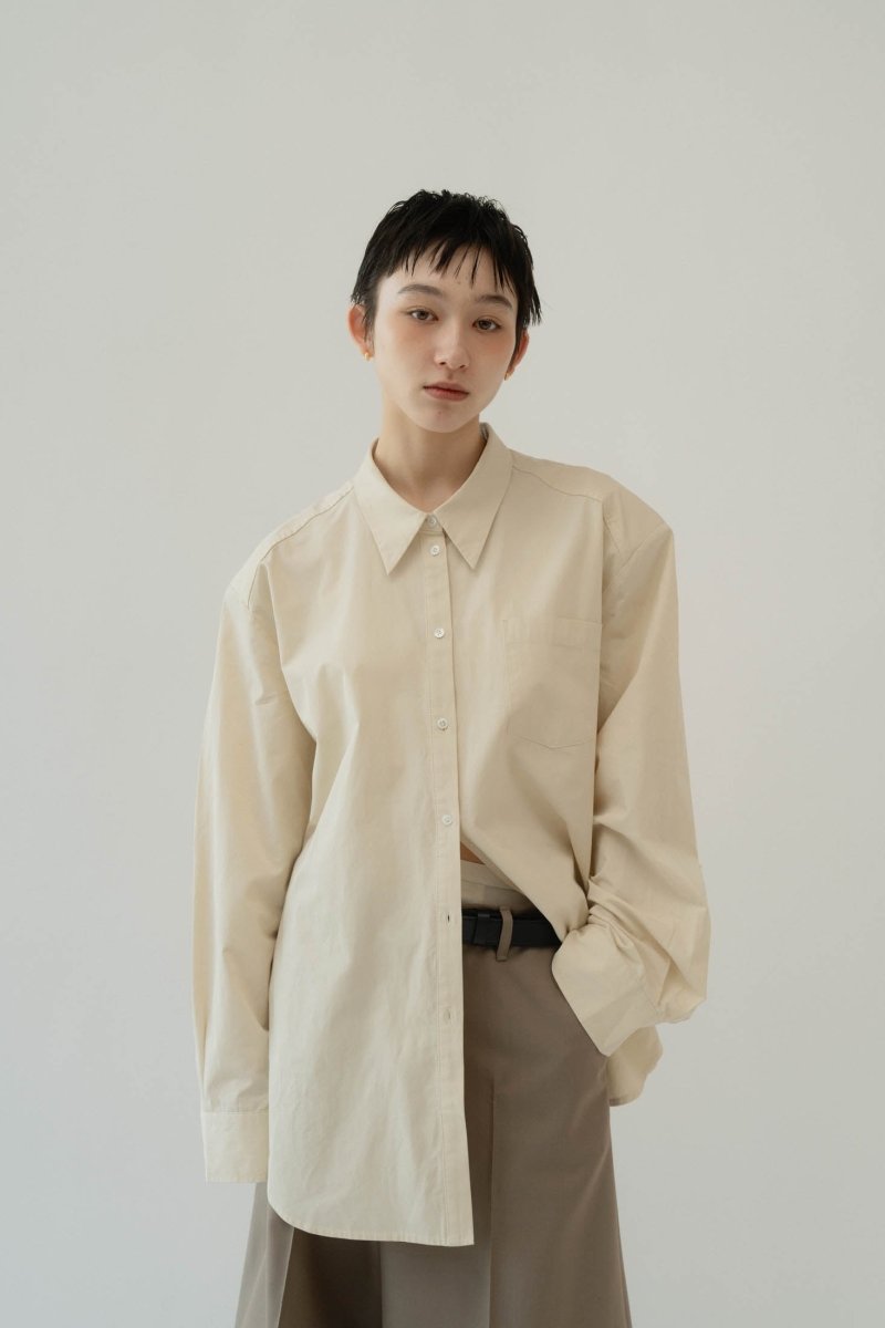 label over shirt(unisex)/3color - KNUTH MARF