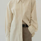 label over shirt(unisex)/yellow