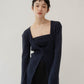 ladylike knit cardigan/2color - KNUTH MARF