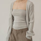 ladylike knit cardigan/2color - KNUTH MARF