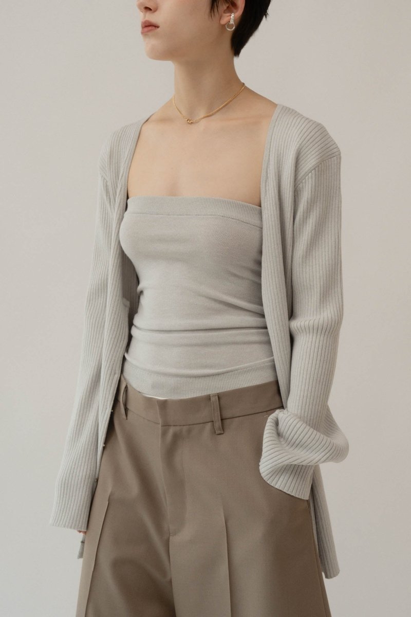 ladylike knit cardigan/2color - KNUTH MARF