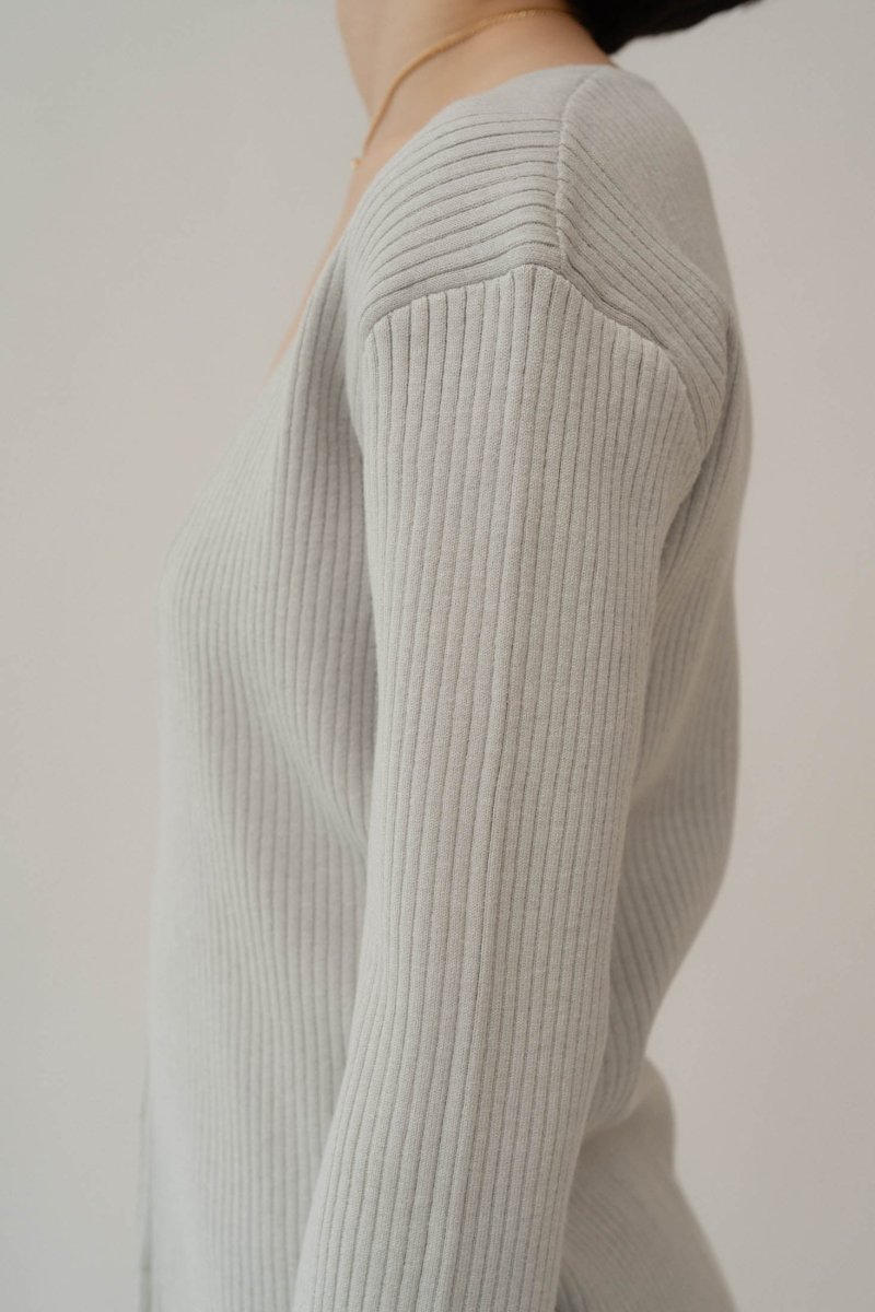 ladylike knit cardigan/2color - KNUTH MARF