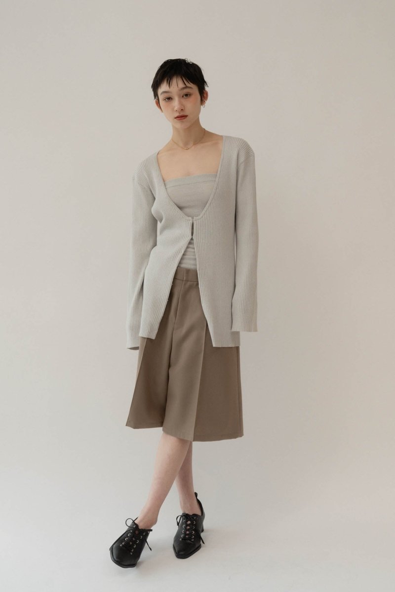 ladylike knit cardigan/2color - KNUTH MARF