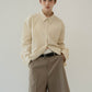 layered half pants(unisex)/beige - KNUTH MARF