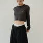 layered half pants(unisex)/black - KNUTH MARF