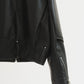 leather riders blouson(unisex)/black - KNUTH MARF