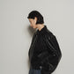 leather riders blouson(unisex)/black - KNUTH MARF