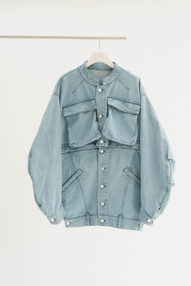 many way denim jacket(unisex)/2color