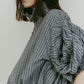 many way frill blouse/check - KNUTH MARF