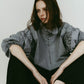many way frill blouse/check - KNUTH MARF