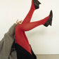 metal logo color tights/red - KNUTH MARF