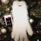 metal shaggy knit gloves/2color - shipping free - KNUTH MARF