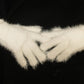 metal shaggy knit gloves/2color - shipping free - KNUTH MARF