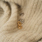 mini hoop earring/2color - KNUTH MARF