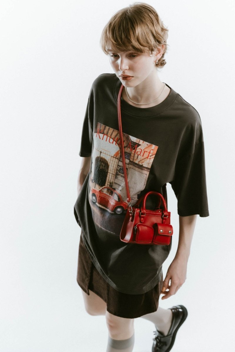 ［Knuth Marf］clasp accent bag/black Knuth Marf BAG | KNUTH MARF