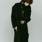 muffler overlay jacket(unisex)/black - KNUTH MARF