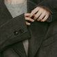 muffler overlay jacket(unisex)/gray - KNUTH MARF