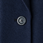 single-breasted long coat/navy