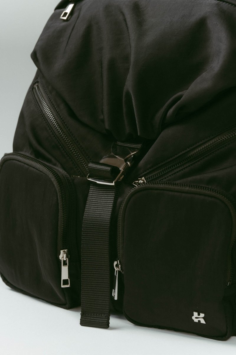 nylon back pack/black - KNUTH MARF
