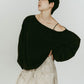 off shoulder vintage sweat/black - KNUTH MARF