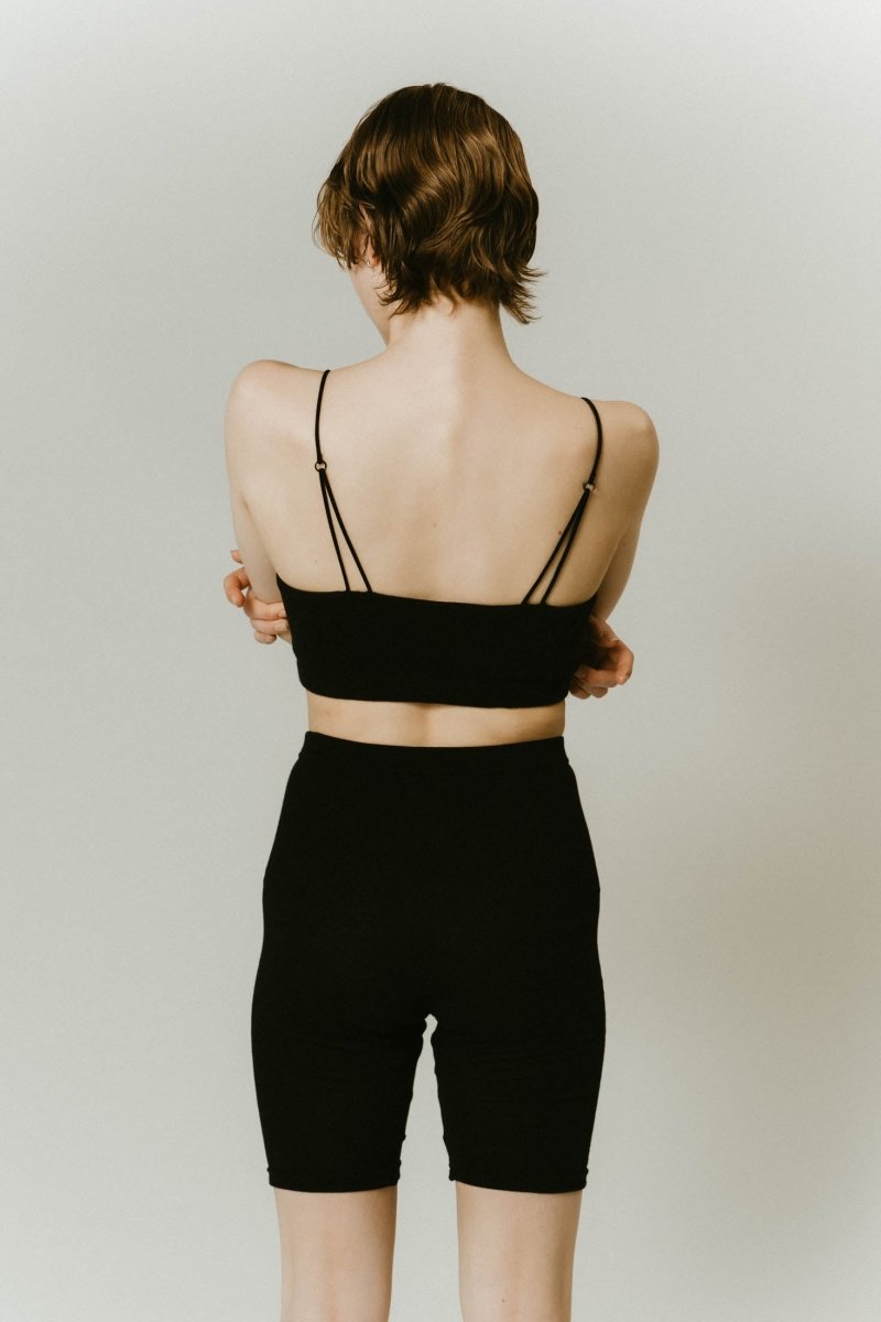  - On sale April 25th 21:00 - metal biker shorts/black - KNUTH MARF
