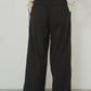 one tuck stripe easy slacks/2color - KNUTH MARF