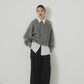 one tuck stripe easy slacks/2color - KNUTH MARF