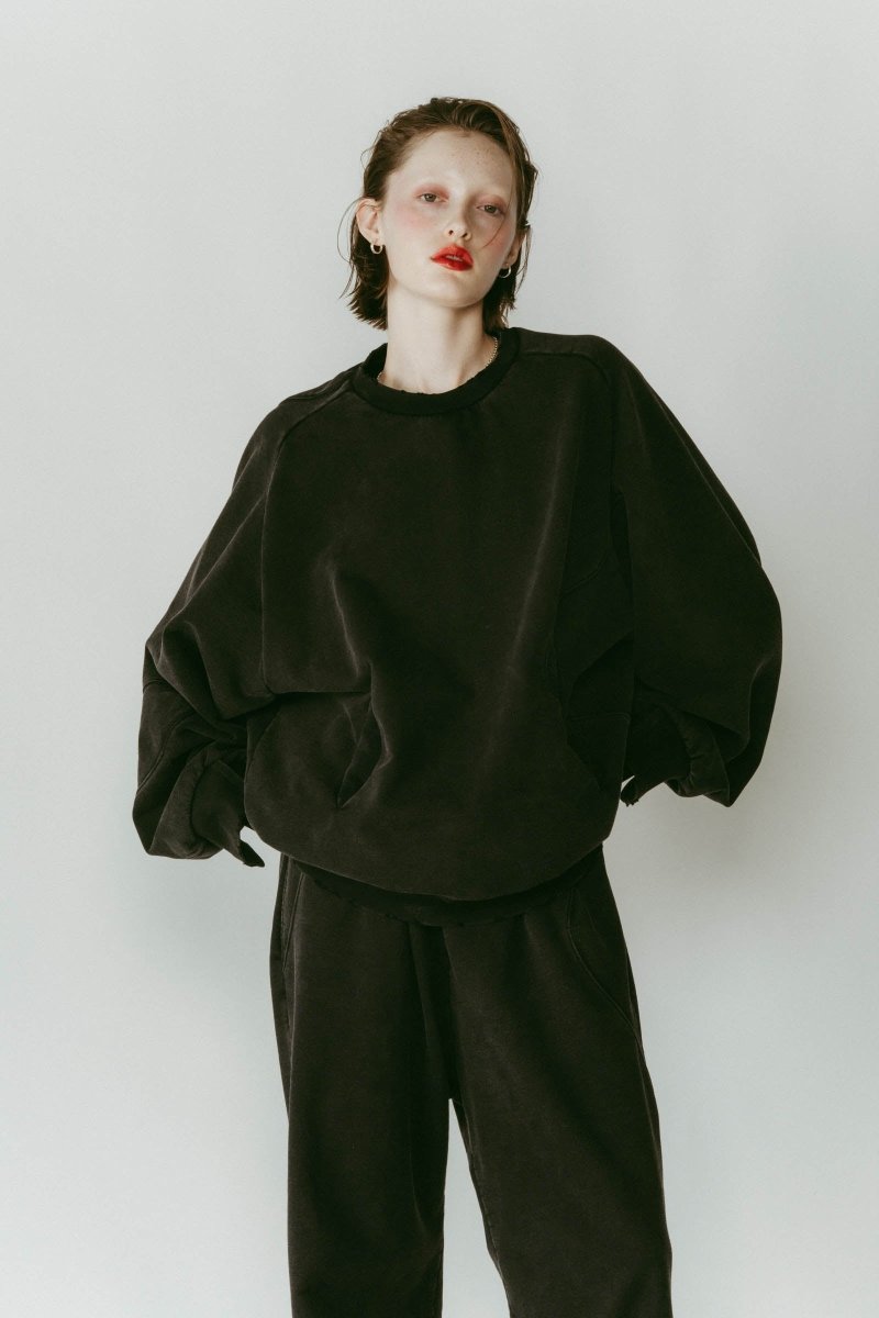 panelled volume sweatshirt(unisex)/2color | KNUTH MARF