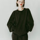 panelled volume sweatshirt(unisex)/2color - KNUTH MARF