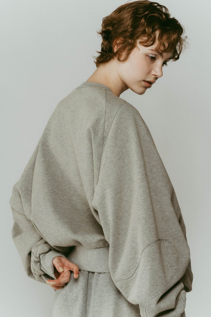 panelled volume sweatshirt(unisex)/2color - KNUTH MARF
