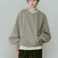 panelled volume sweatshirt(unisex)/2color - KNUTH MARF