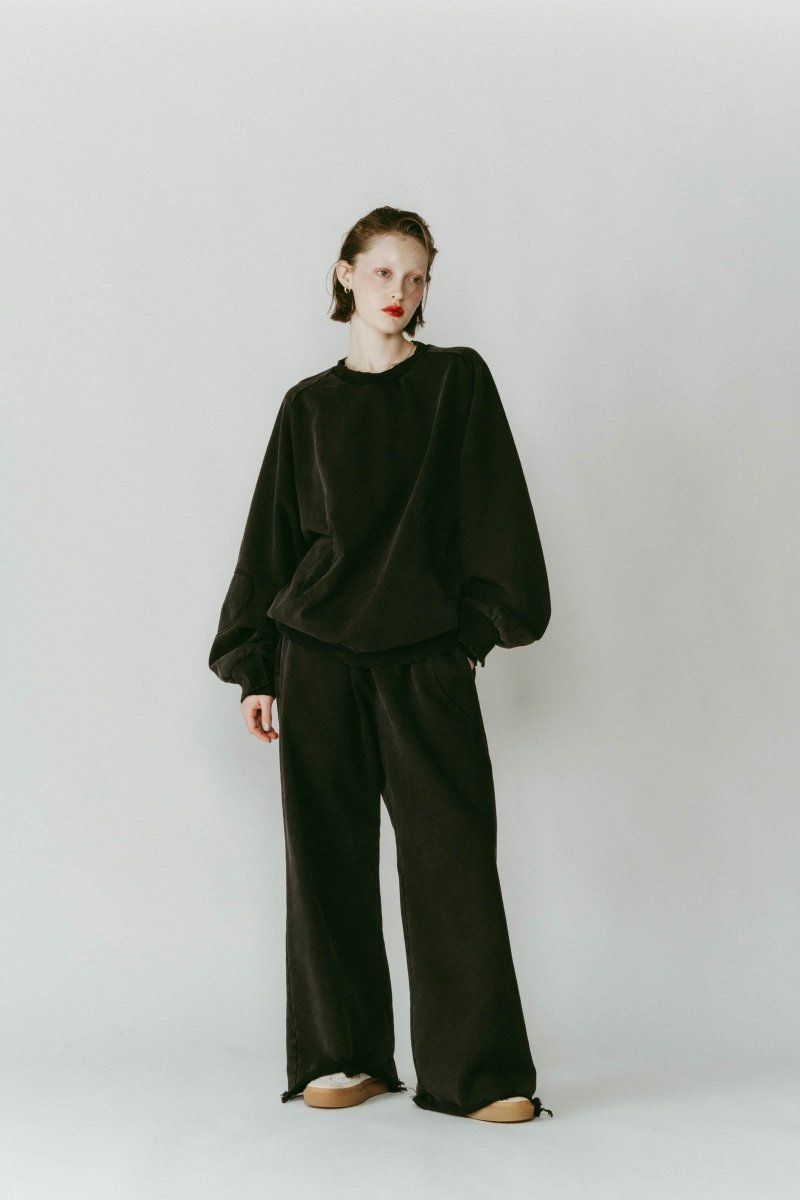 panelled volume sweatshirt(unisex)/2color - KNUTH MARF