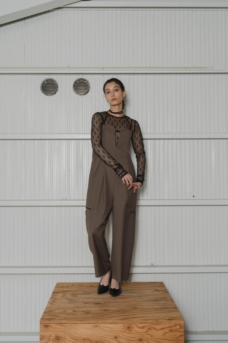 pattern lace all in one/khaki - KNUTH MARF