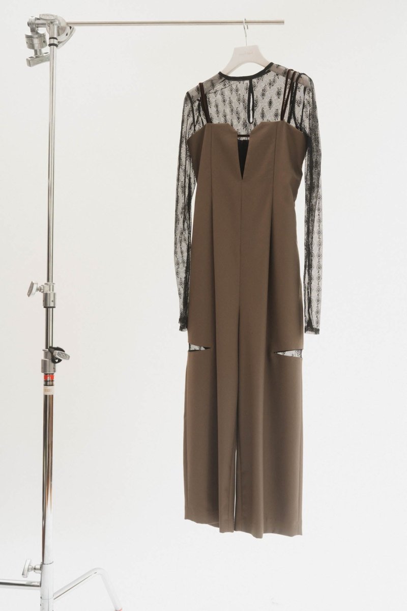 pattern lace all in one/khaki - KNUTH MARF