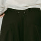 pierced drape pants(unisex)/black - KNUTH MARF