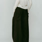 pierced drape pants(unisex)/black - KNUTH MARF